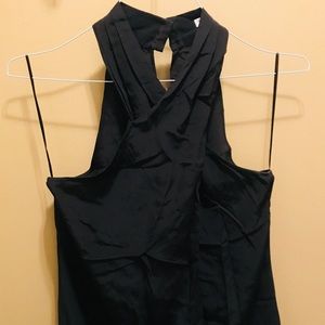 Trina Turk Silk Halter Tank